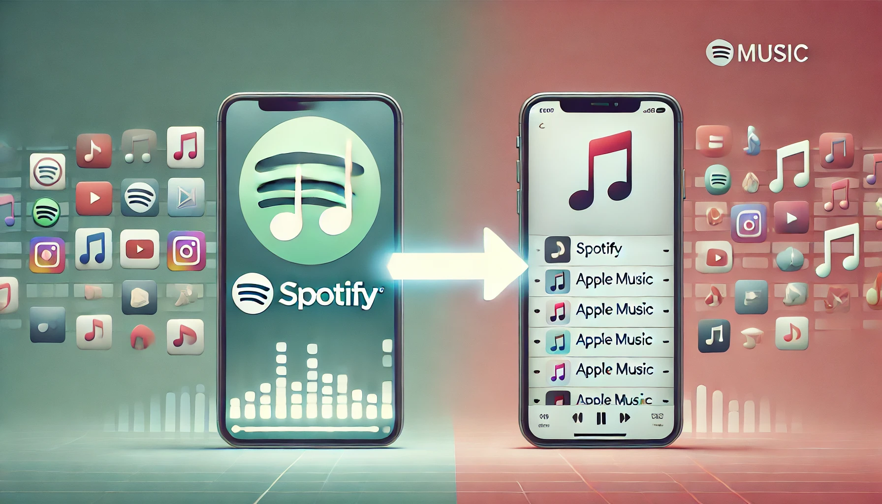 Convertir une playlist Spotify vers Apple Music